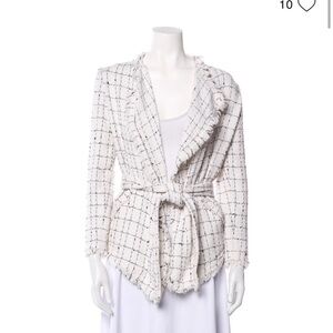 IRO White Tweed Jacket